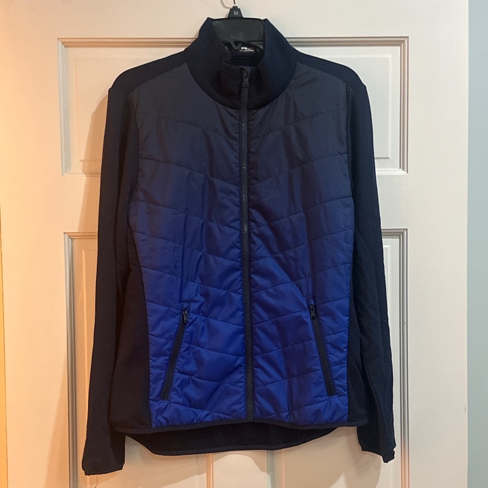 Women’s RLX cool wool jacket.